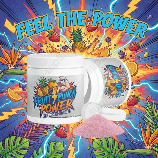 Fruit Punch power Energy Powder (Fruit Punch)