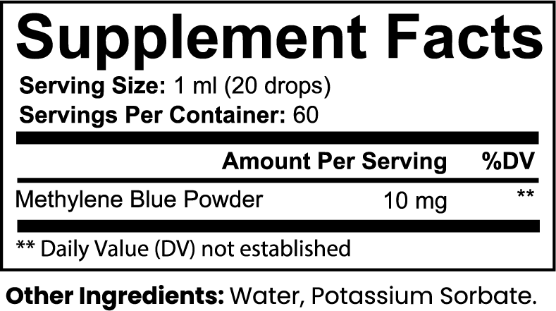 ATP Catalyst (Methylene Blue Drops)