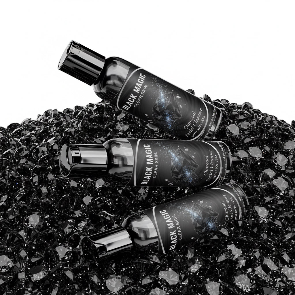Black magic Charcoal Facial Cleanser