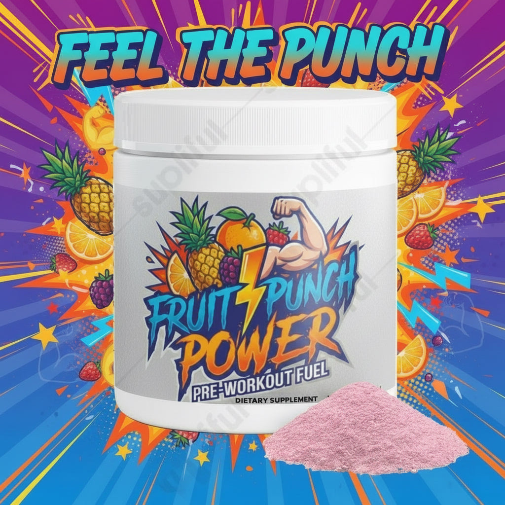 Allen Powder Fruit Punch power Energy Powder (Fruit Punch) – Allen bros inc.