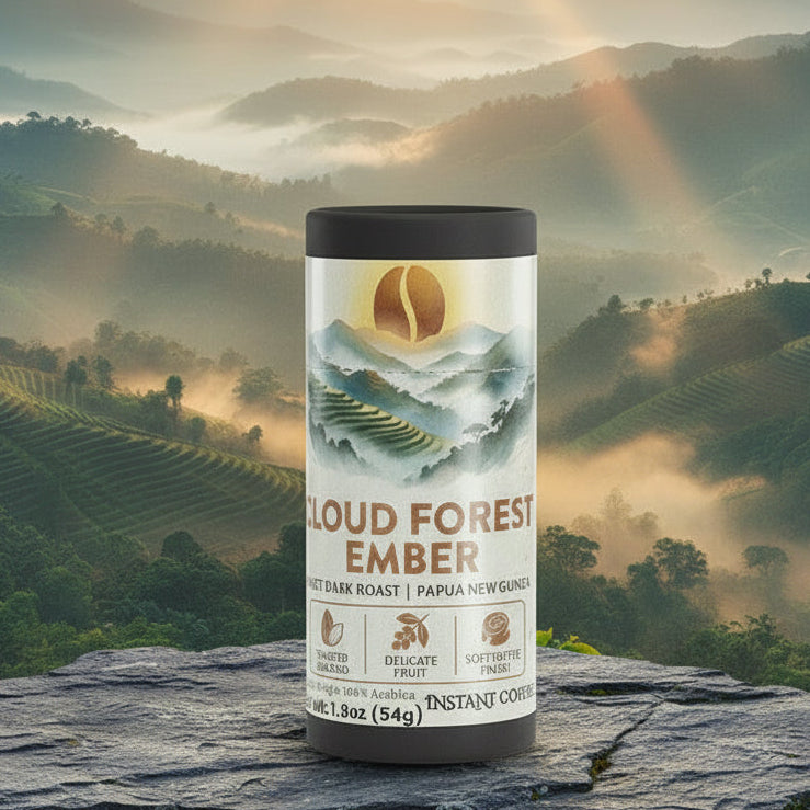 Cloud forest ember Sweet Brew Instant Coffee (Dark Roast)