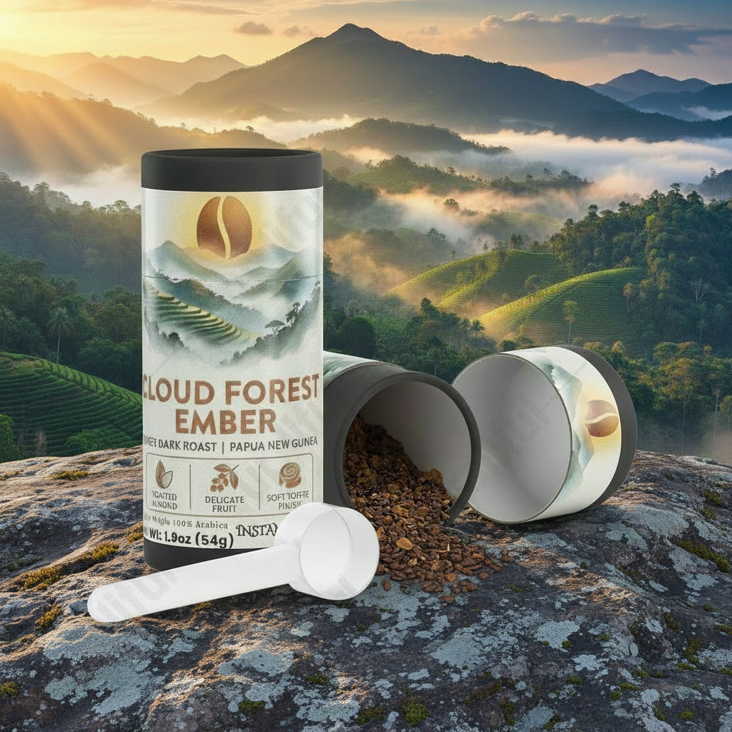 Cloud forest ember Sweet Brew Instant Coffee (Dark Roast)