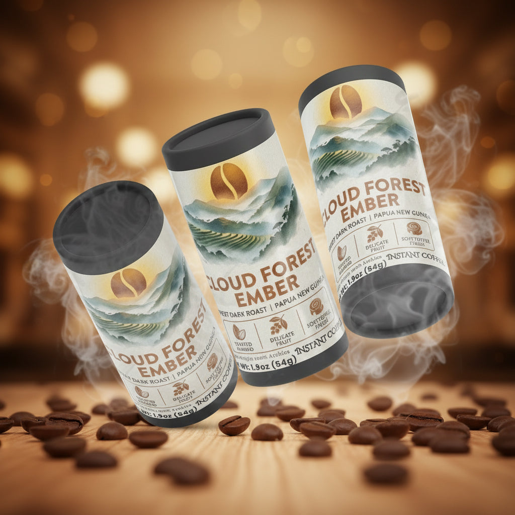 Cloud forest ember Sweet Brew Instant Coffee (Dark Roast)